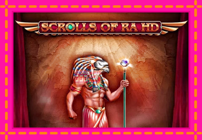 Slot machine Scrolls of RA