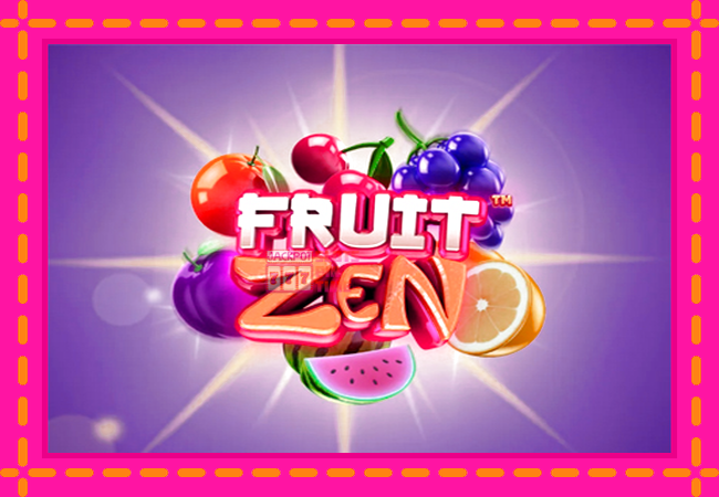 Slot machine Fruit Zen