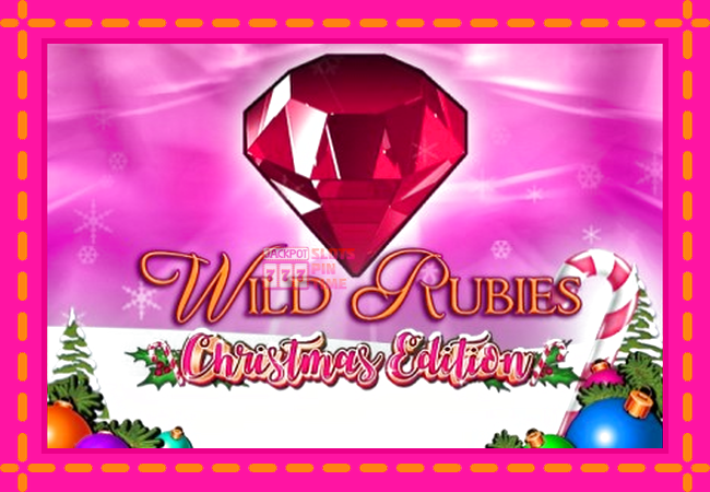 Slot machine Wild Rubies Сhristmas Edition