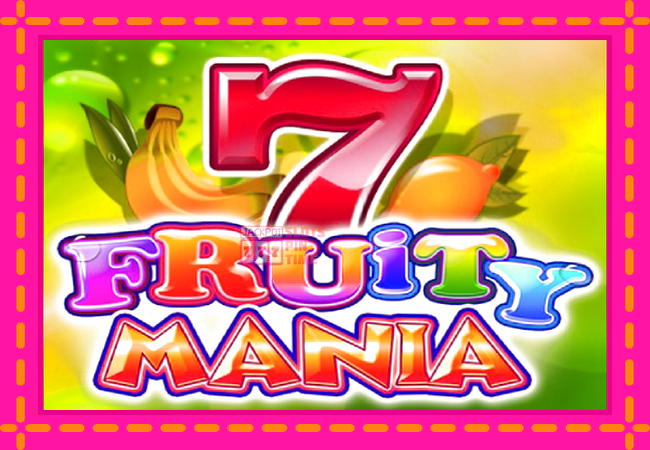 Slot machine Fruity Mania