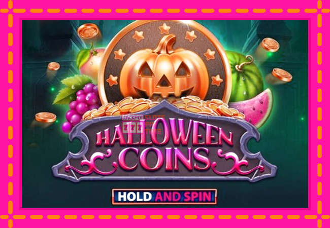 Slot machine Halloween Coins Hold and Spin