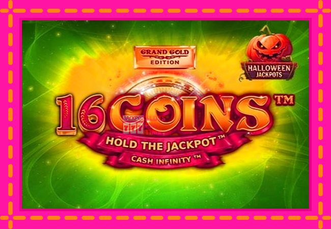 Slot machine 16 Coins Grand Gold Edition Halloween Jackpots