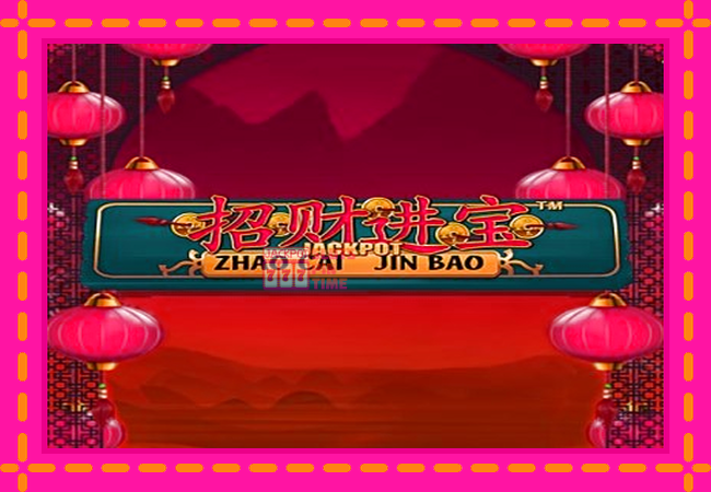 Slot machine Zhao Cai Jin Bao Jackpot