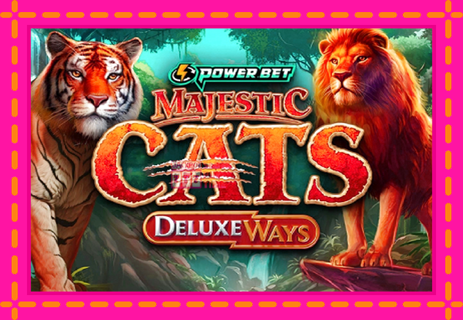 Slot machine Majestic Cats DeluxeWays