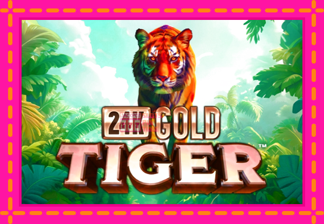 Slot machine 24K Gold Tiger