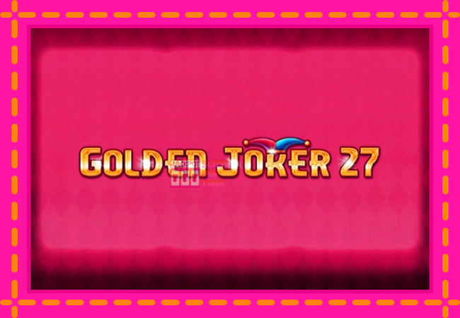 Slot machine Golden Joker 27 Hold & Win