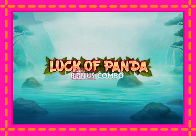 Slot machine Luck of Panda Bonus Combo