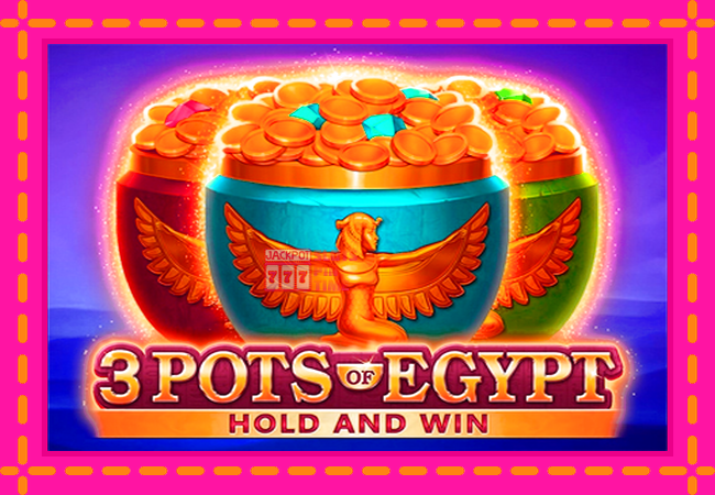 Slot machine 3 Pots of Egypt