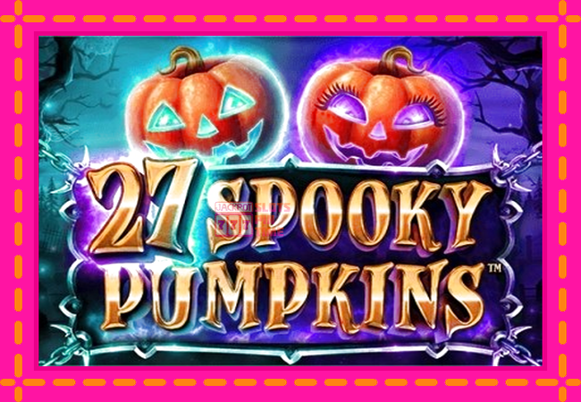 Slot machine 27 Spooky Pumpkins