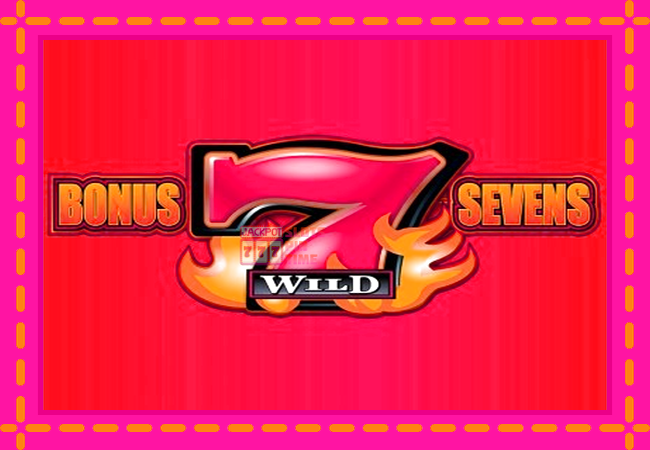 Slot machine Bonus Sevens Wild