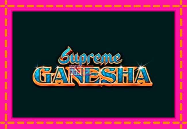 Slot machine Supreme Ganesha