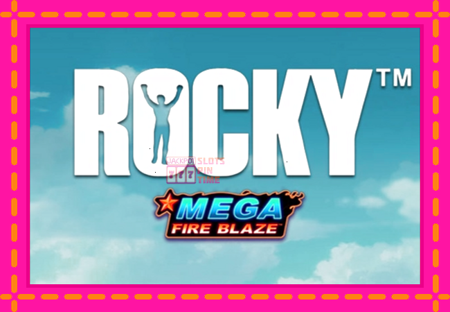 Slot machine Mega Fire Blaze: Rocky