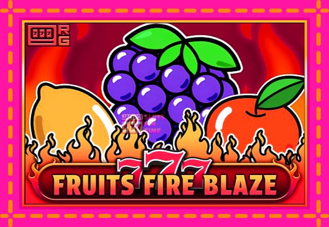 Slot machine 777 - Fruits Fire Blaze