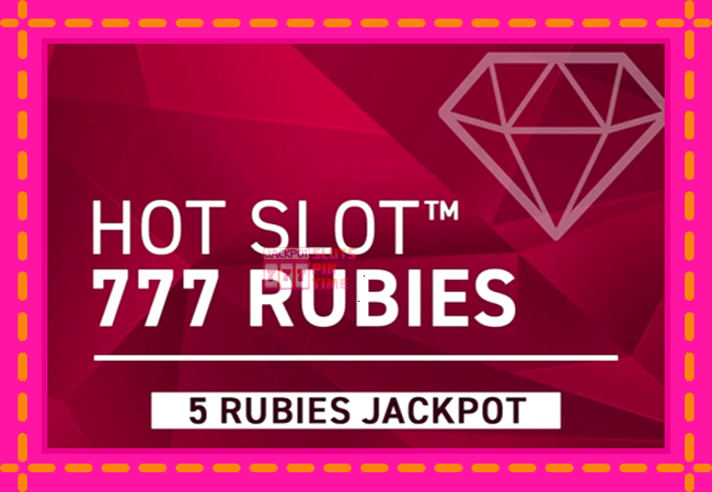 Slot machine Hot Slot 777 Rubies Extremely Light