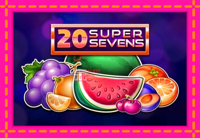 Slot machine 20 Super Sevens