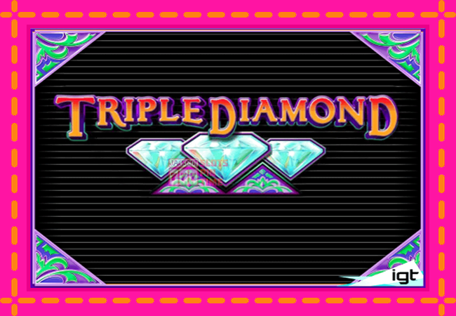 Slot machine Triple Diamond