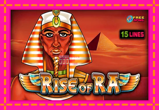 Slot machine Rise of Ra