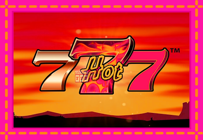 Slot machine Hot 777