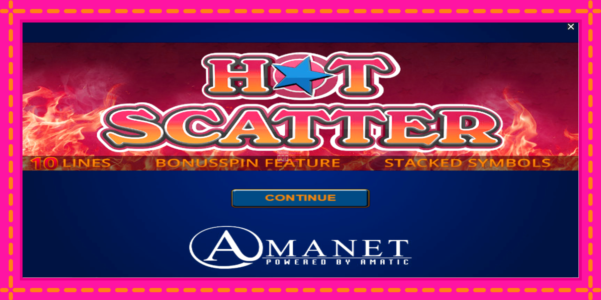 Slot machine Hot Scatter gratuitamente, immagine 1