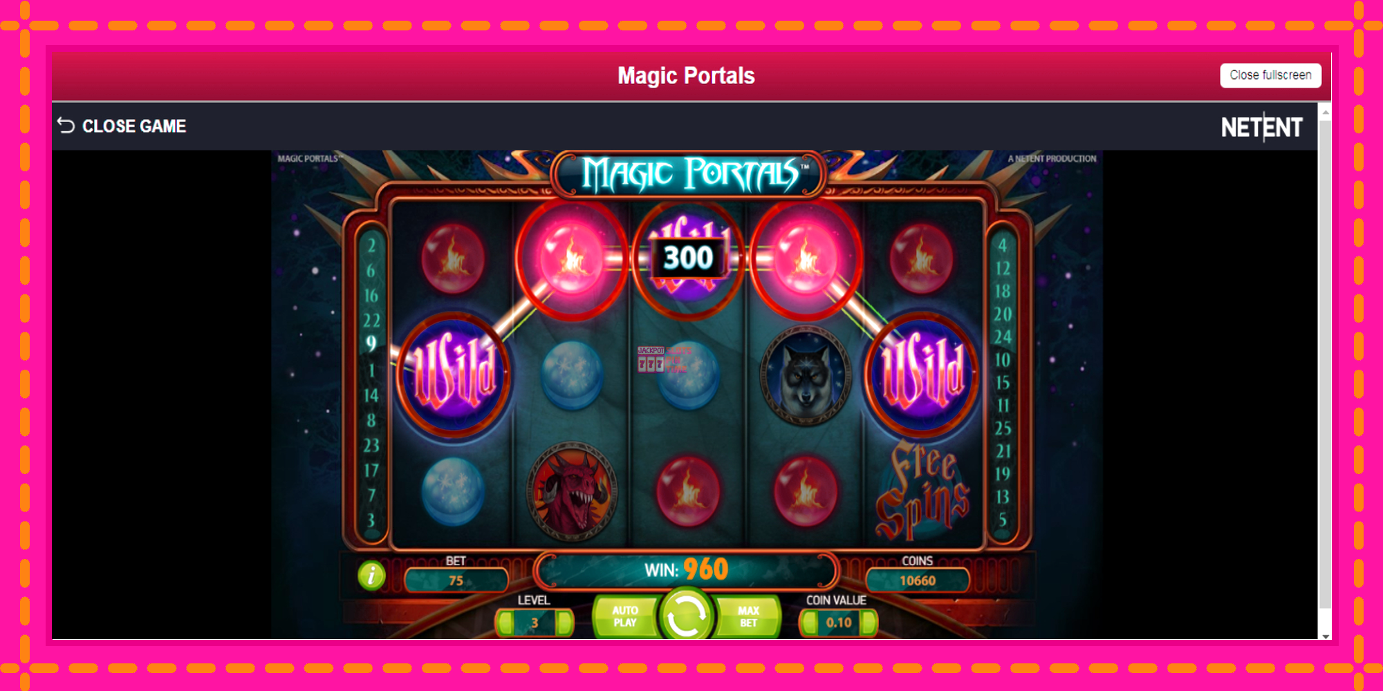 Slot machine Magic Portals gratuitamente, immagine 4