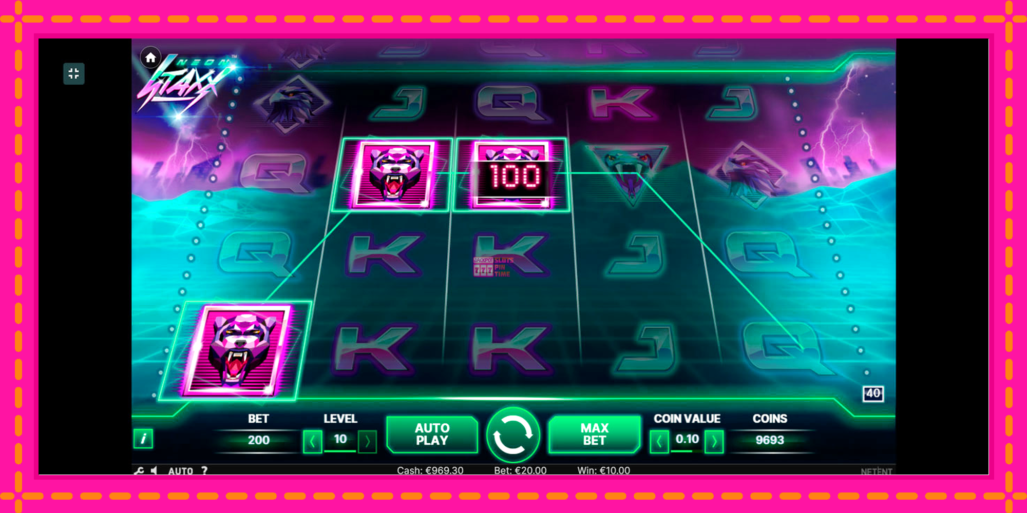 Slot machine Neon Staxx gratuitamente, immagine 9