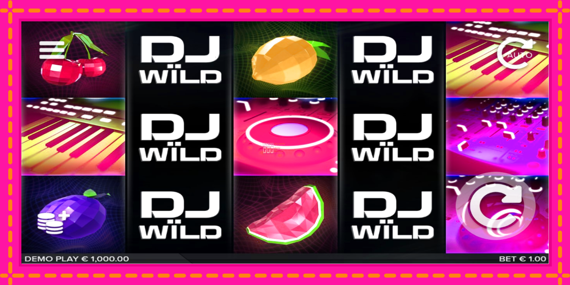 Slot machine DJ Wild gratuitamente, immagine 1