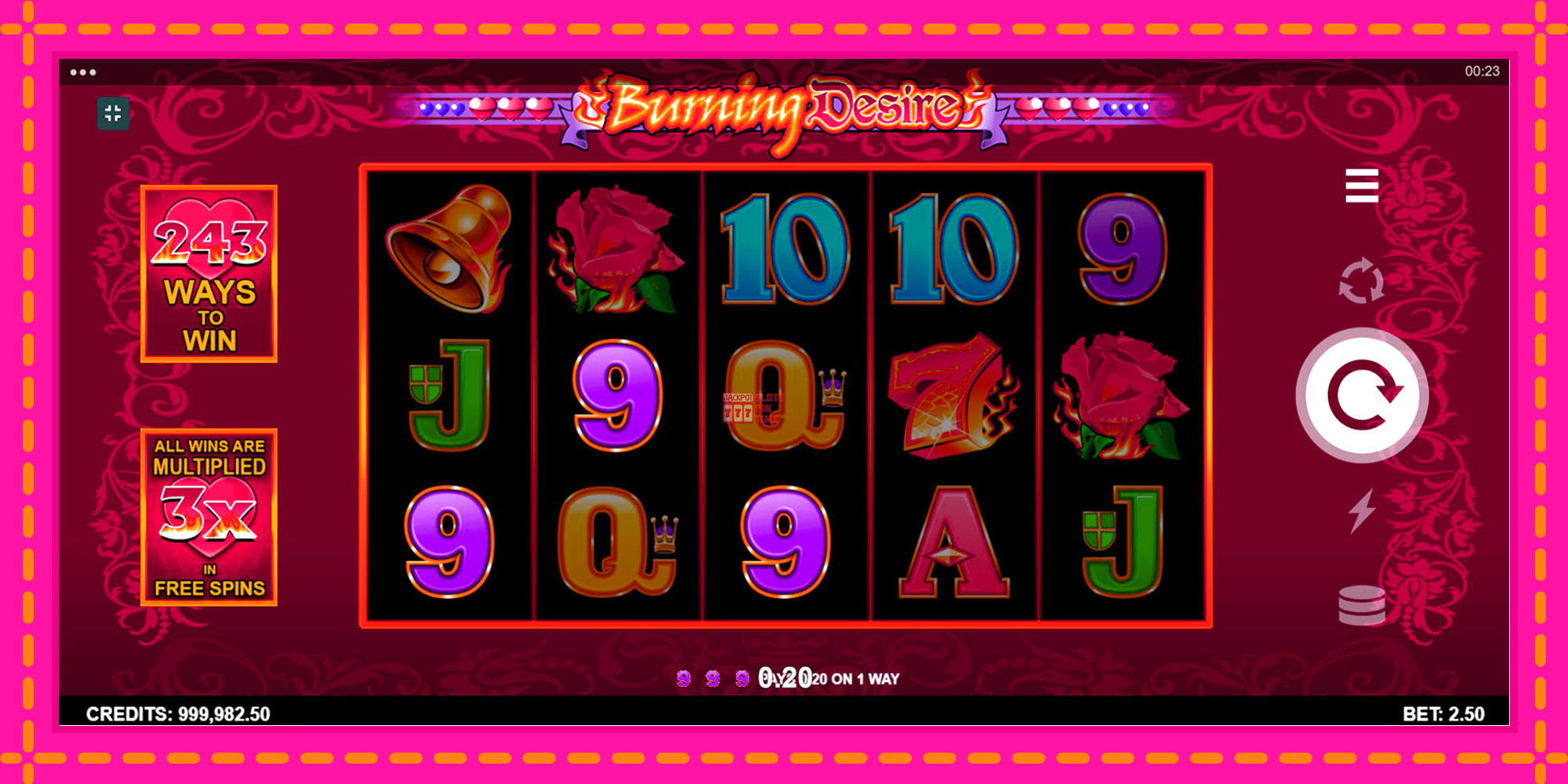 Slot machine Burning Desire gratuitamente, immagine 5