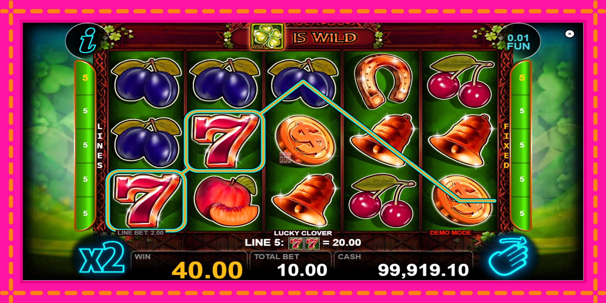 Slot machine Lucky Clover gratuitamente, immagine 3