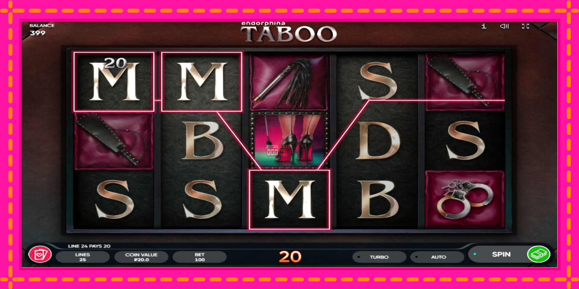 Slot machine Taboo gratuitamente, immagine 3