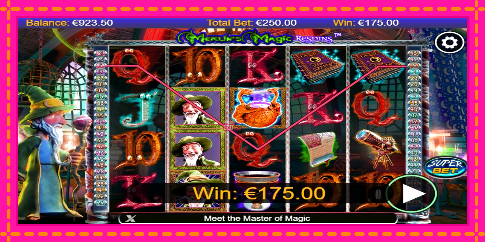 Slot machine Merlin’s Magic Respins gratuitamente, immagine 3