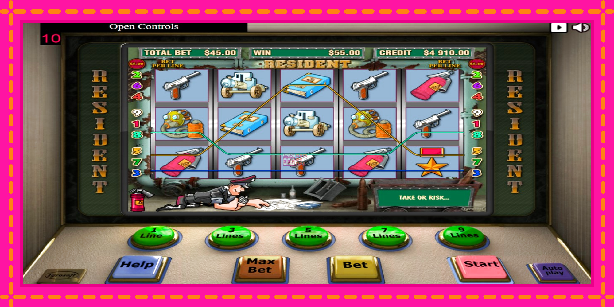 Slot machine Resident gratuitamente, immagine 2