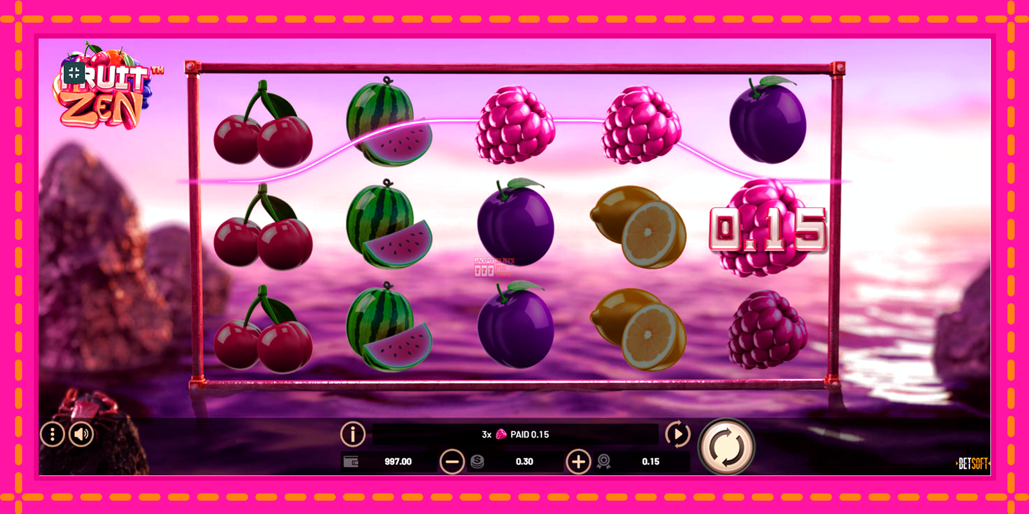 Slot machine Fruit Zen gratuitamente, immagine 9