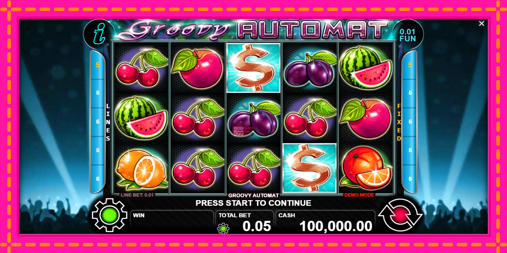 Slot machine Groovy Automat gratuitamente, immagine 1