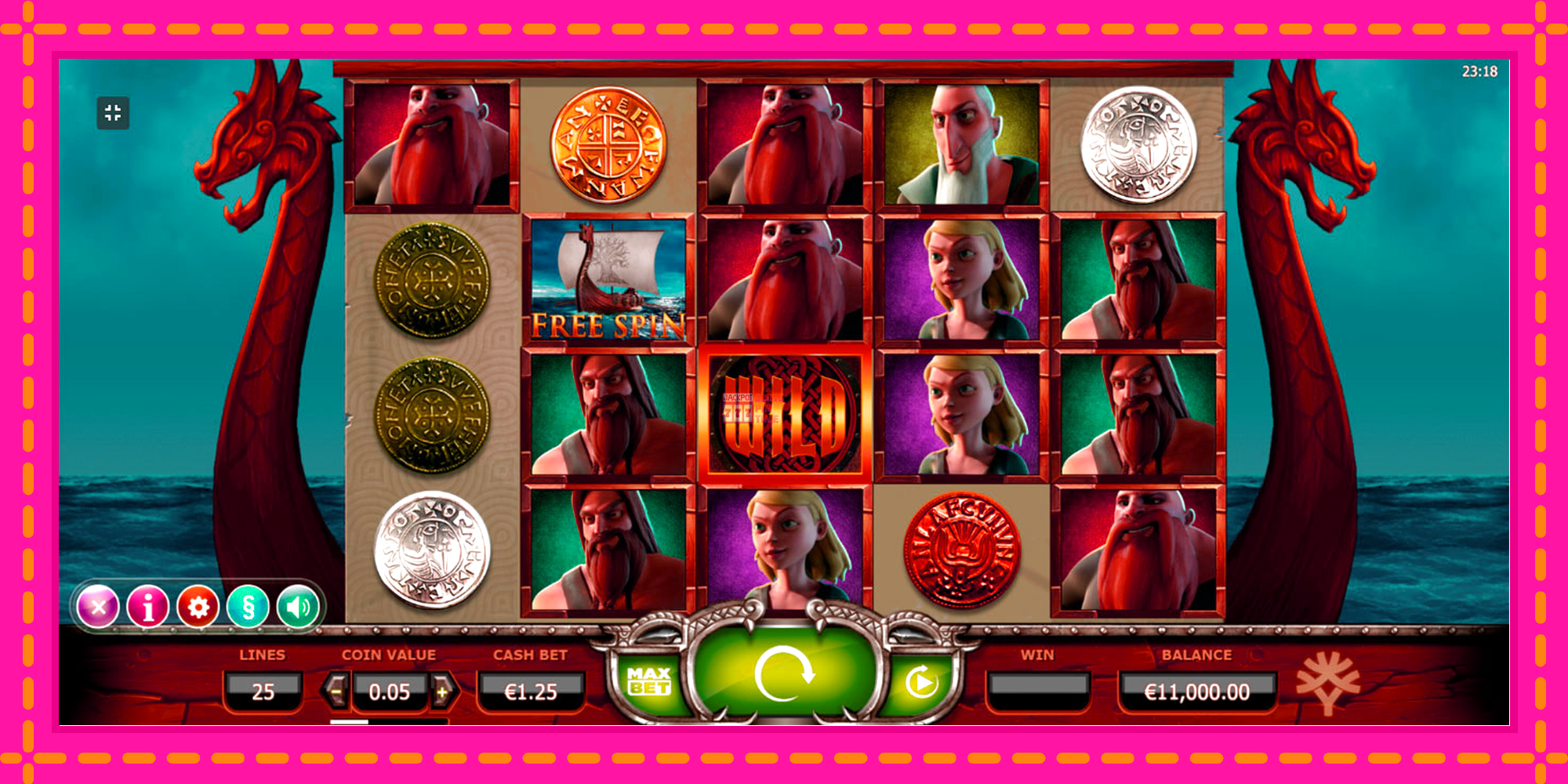 Slot machine Vikings Go Wild gratuitamente, immagine 1