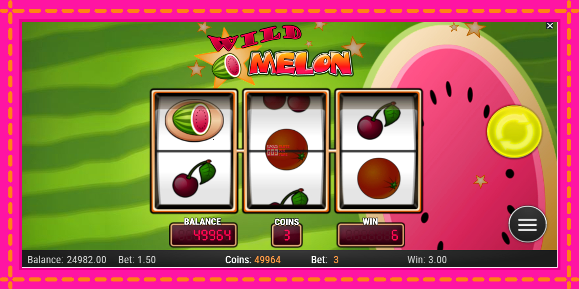 Slot machine Wild Melon gratuitamente, immagine 2