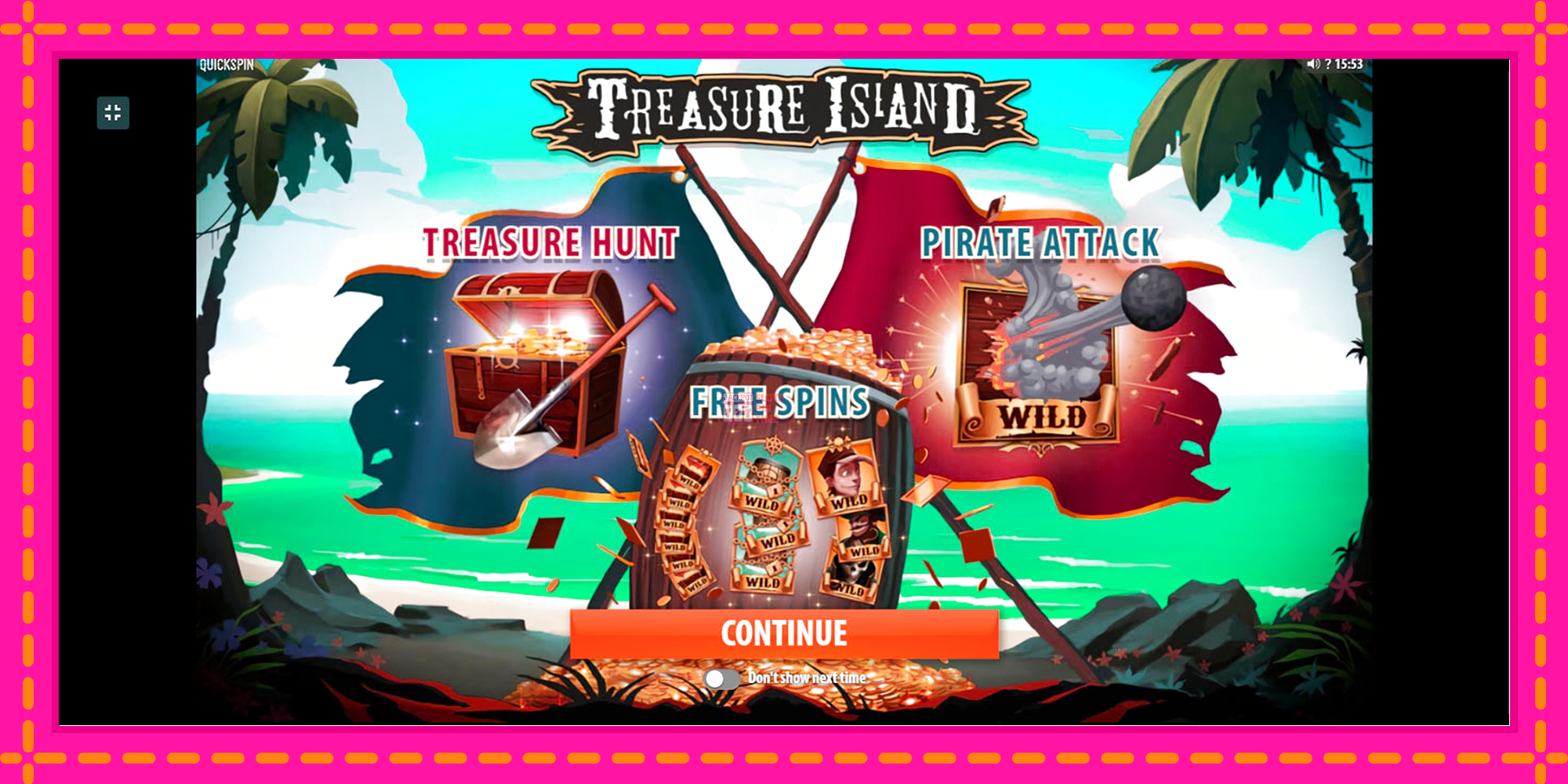 Slot machine Treasure Island gratuitamente, immagine 1