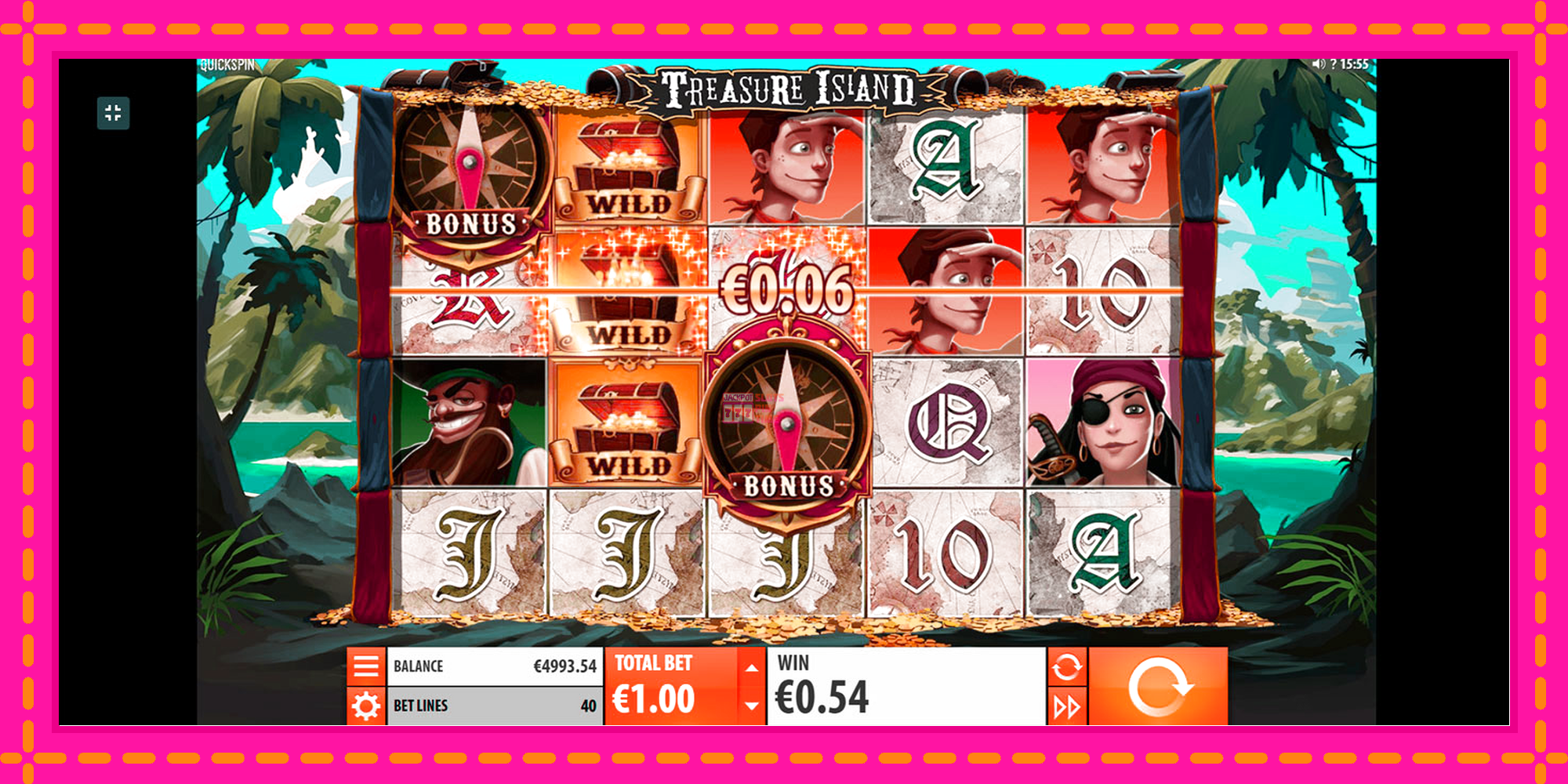 Slot machine Treasure Island gratuitamente, immagine 6