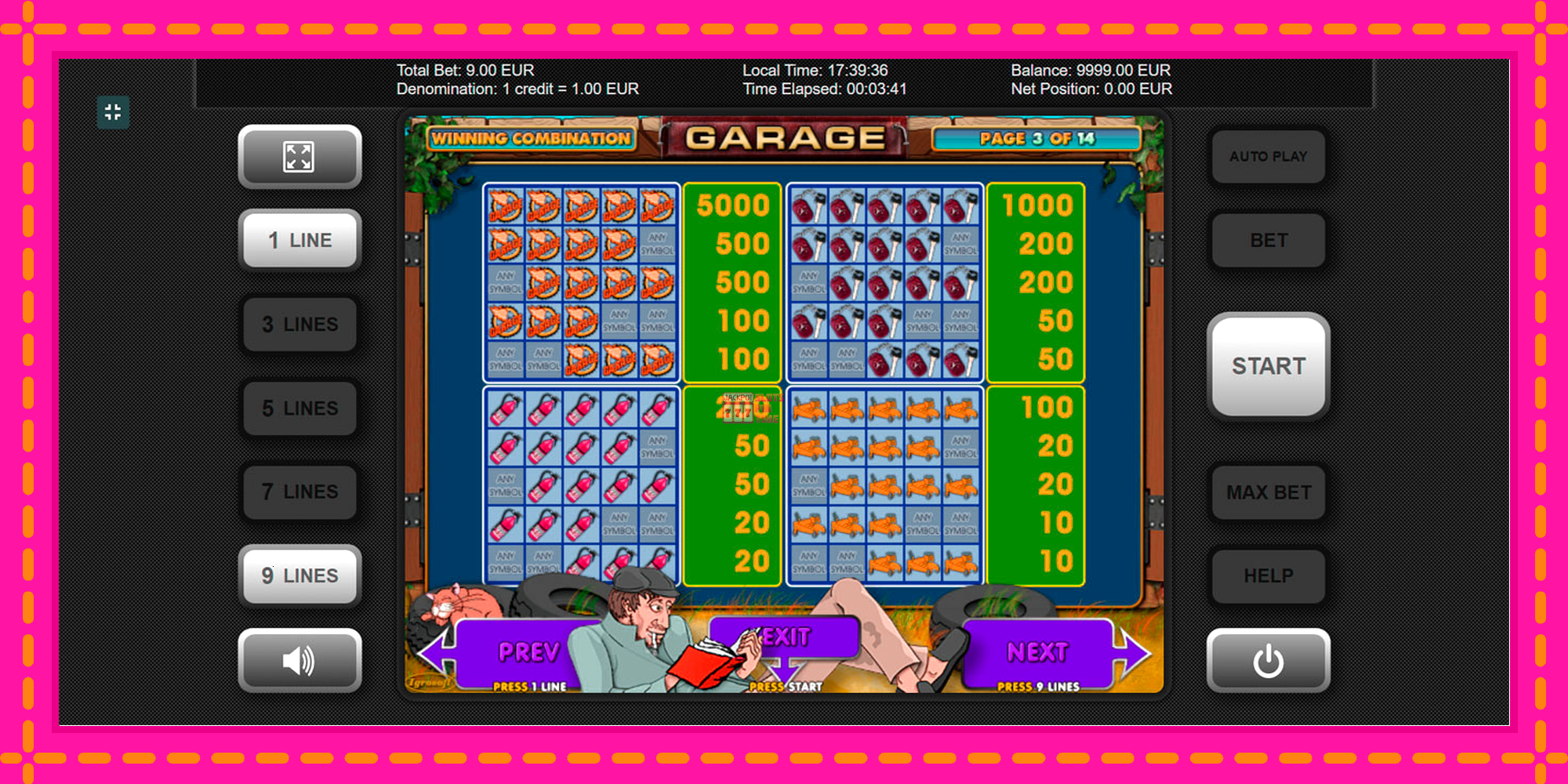 Slot machine Garage gratuitamente, immagine 3