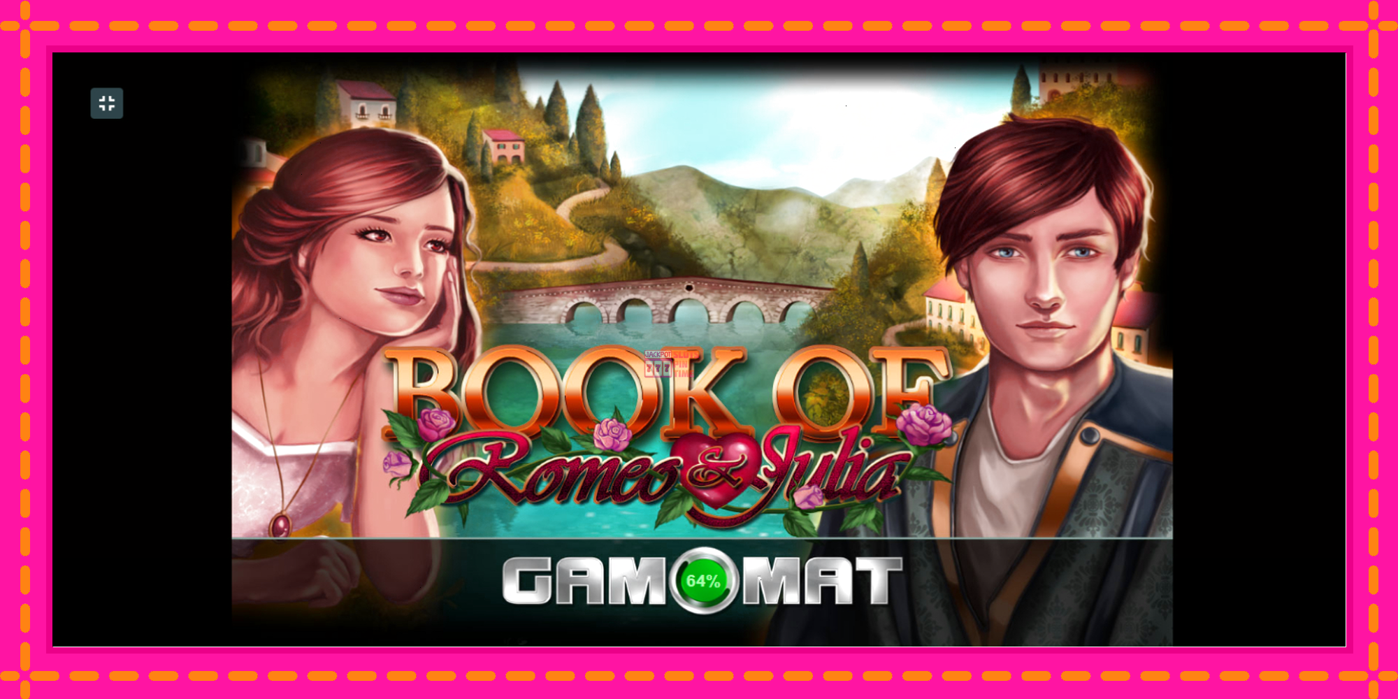 Slot machine Book of Romeo and Julia gratuitamente, immagine 1