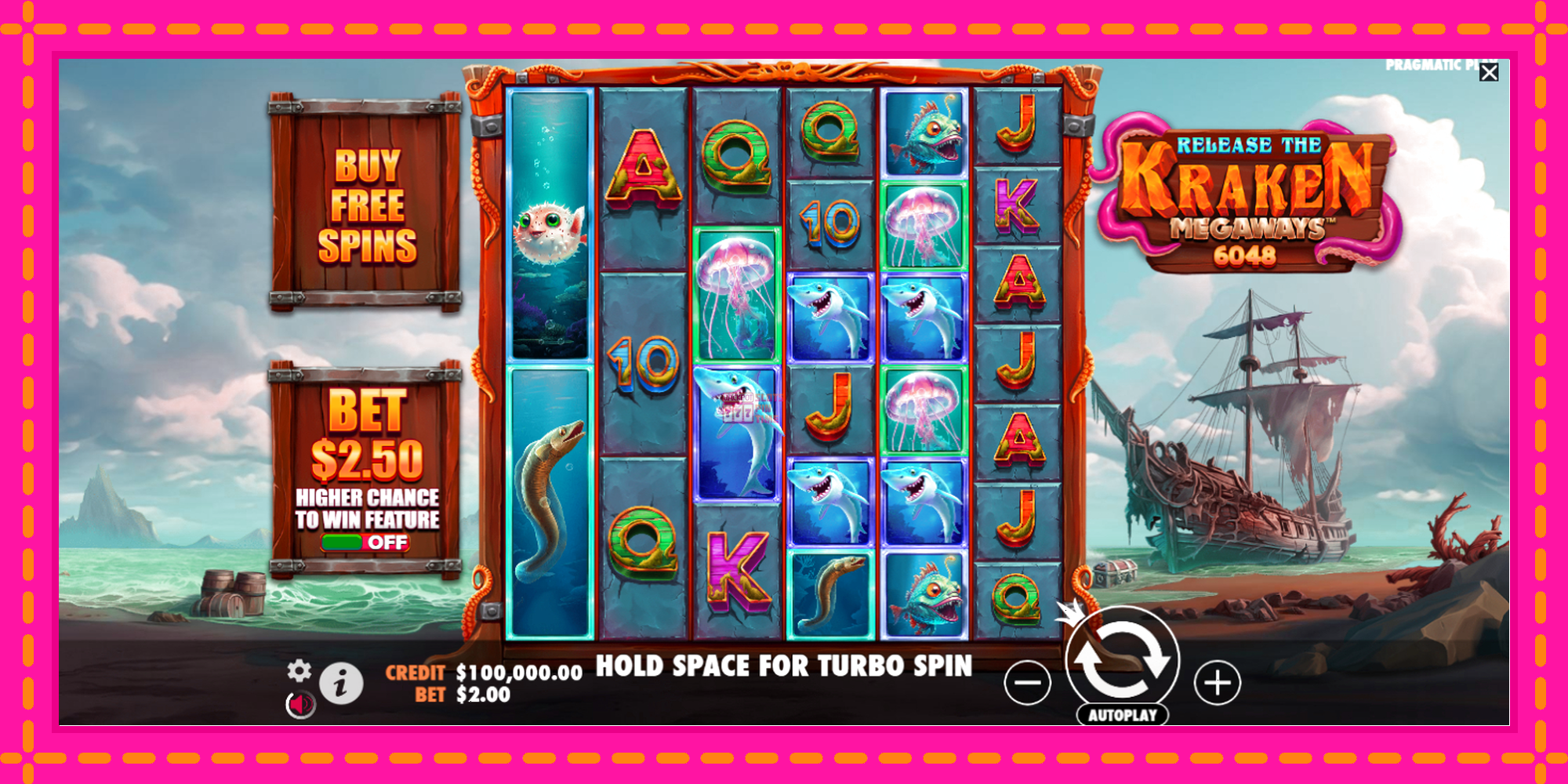 Slot machine Release the Kraken Megaways gratuitamente, immagine 2