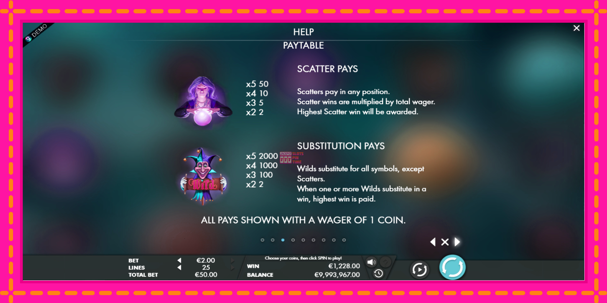 Slot machine Mirror Magic gratuitamente, immagine 6