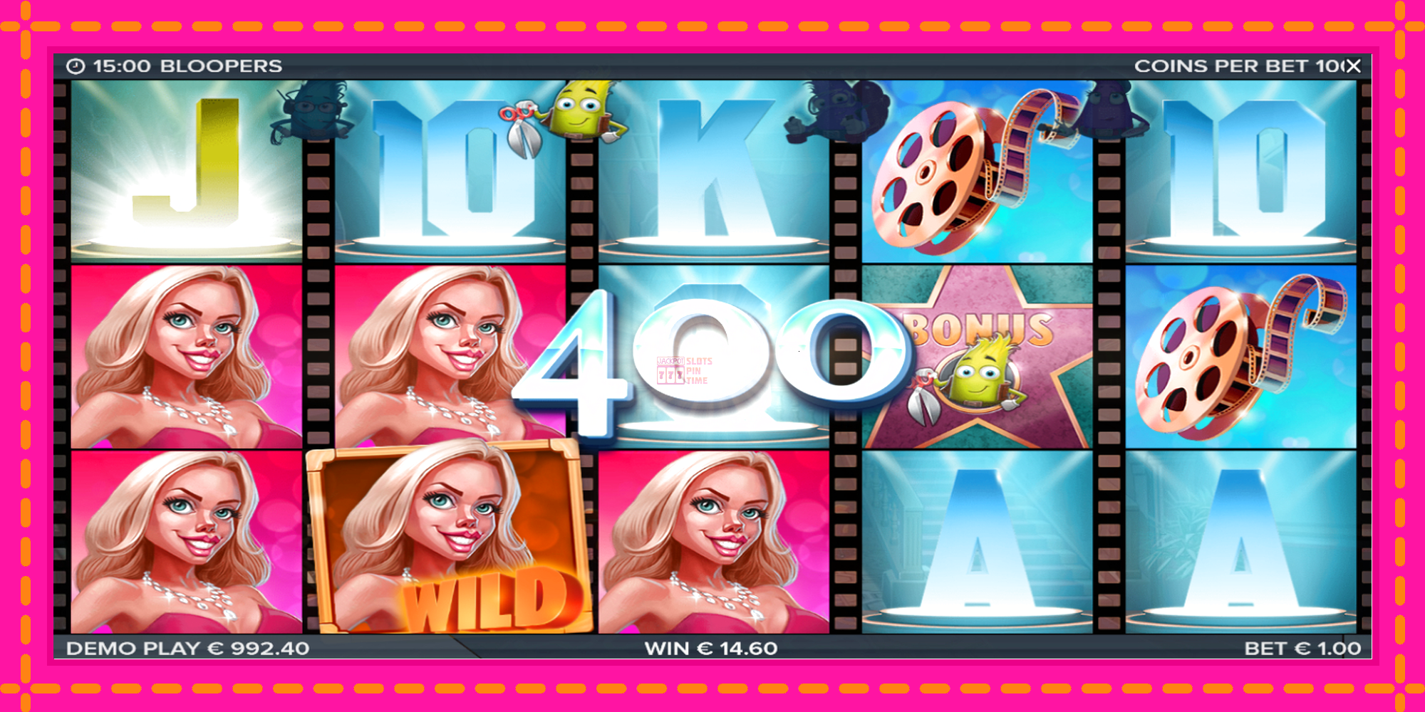 Slot machine Bloopers gratuitamente, immagine 6