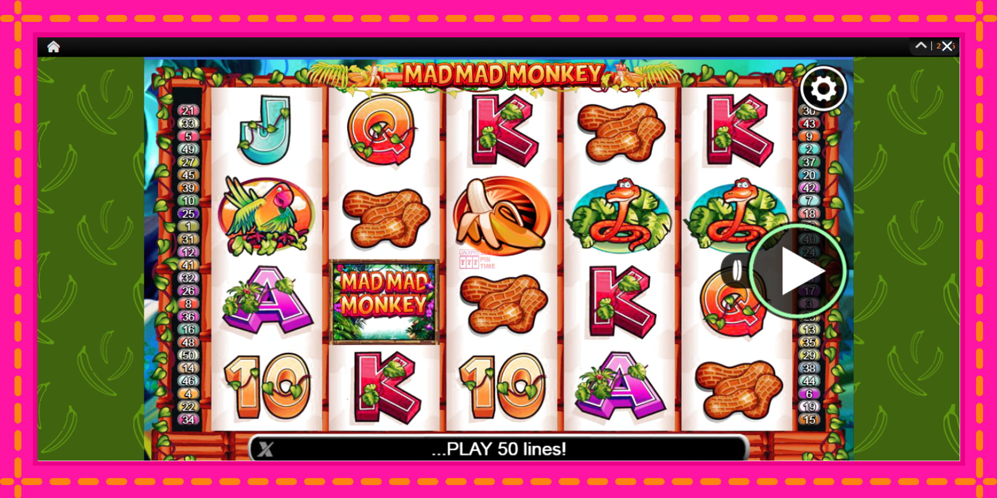 Slot machine Mad Mad Monkey gratuitamente, immagine 1