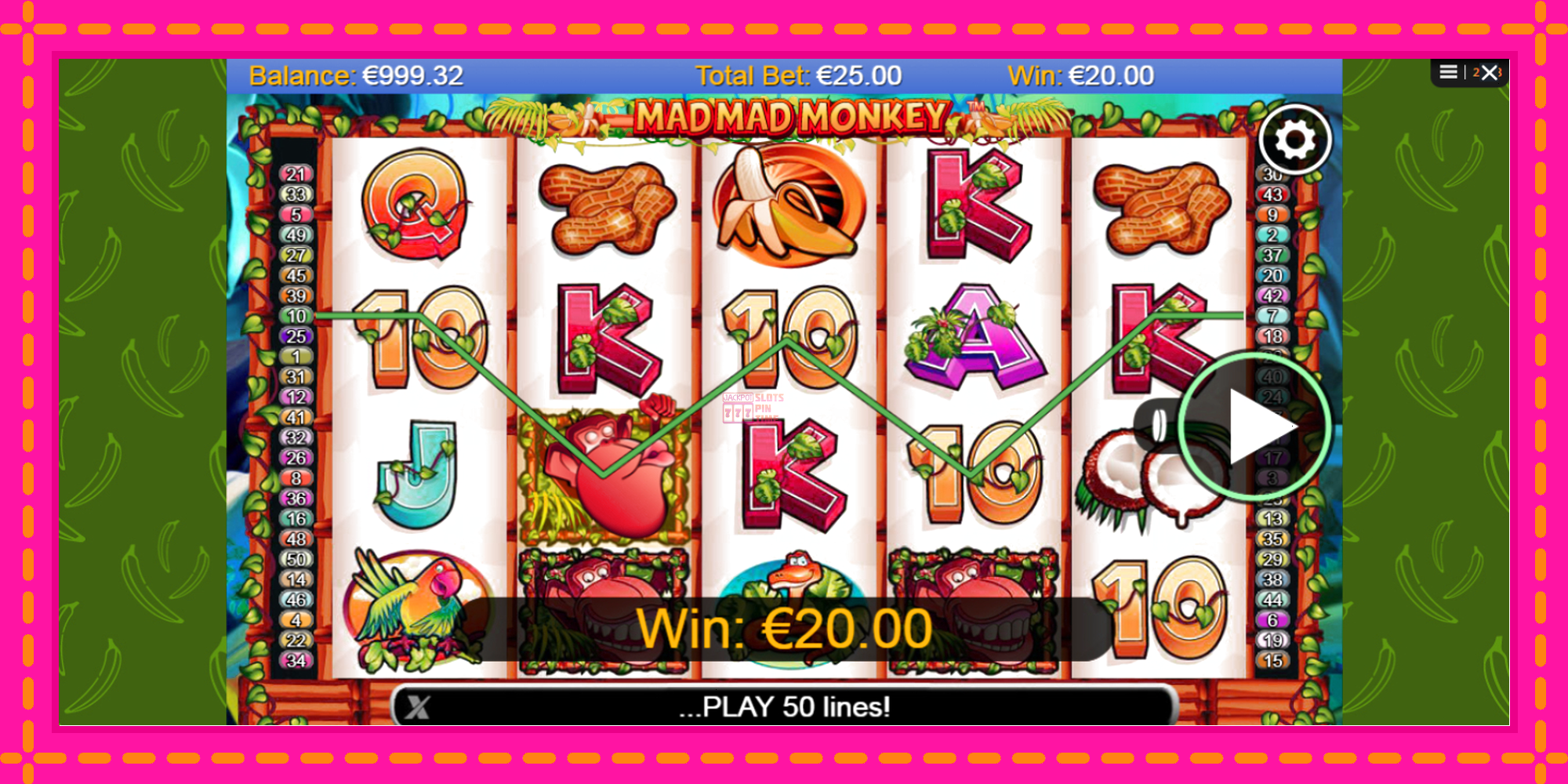 Slot machine Mad Mad Monkey gratuitamente, immagine 2