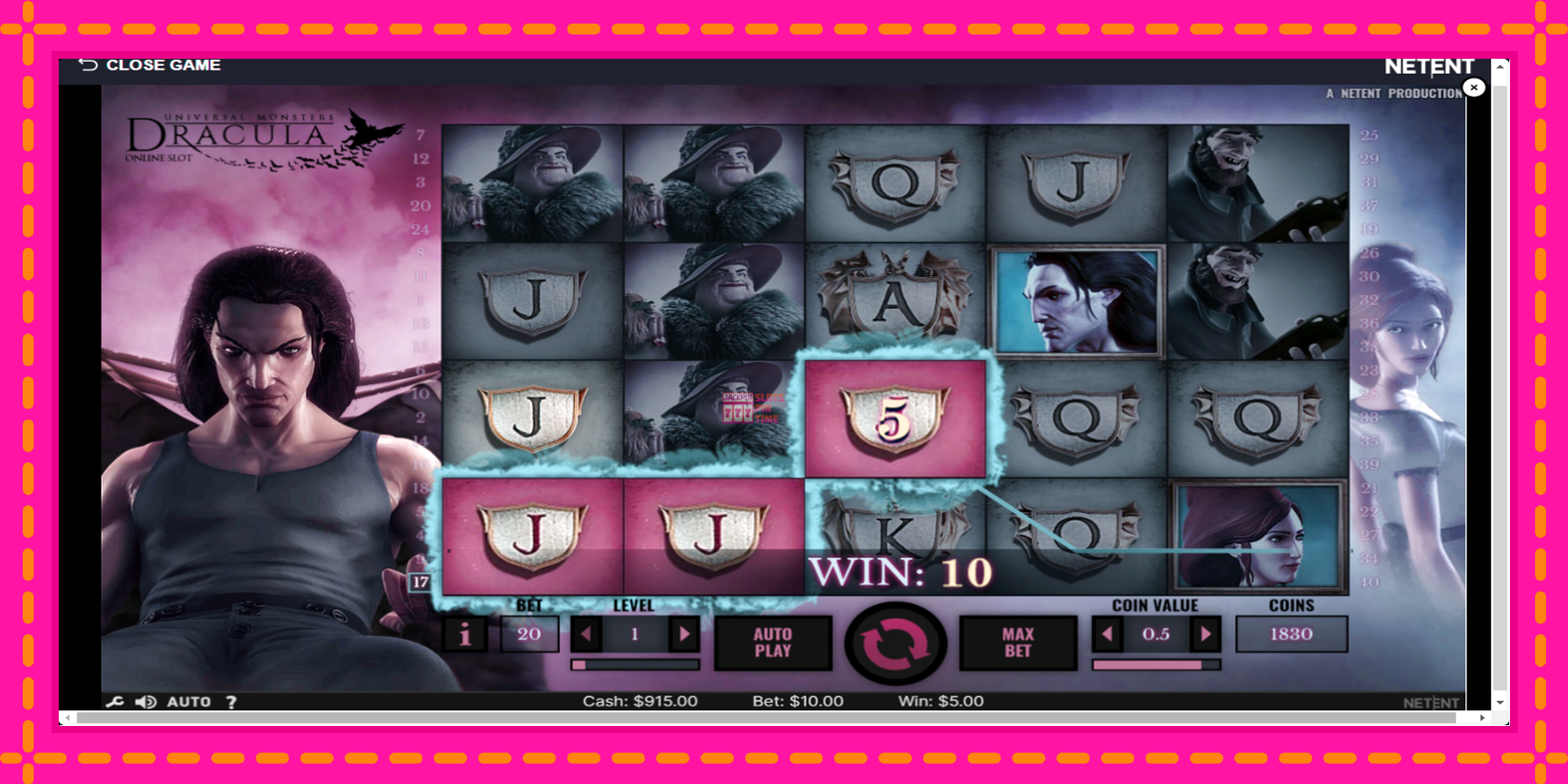 Slot machine Dracula gratuitamente, immagine 4