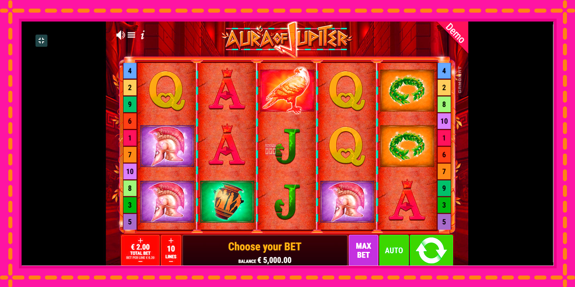 Slot machine Aura of Jupiter gratuitamente, immagine 1