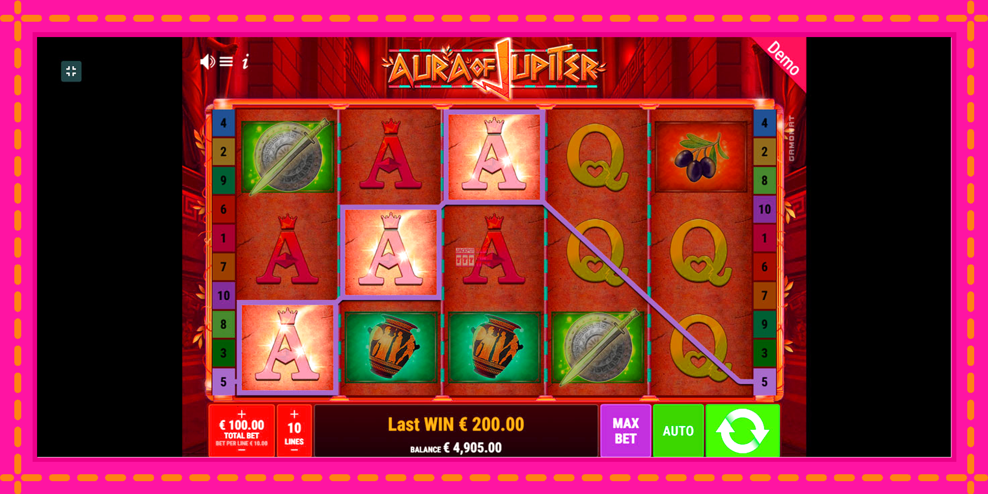 Slot machine Aura of Jupiter gratuitamente, immagine 6