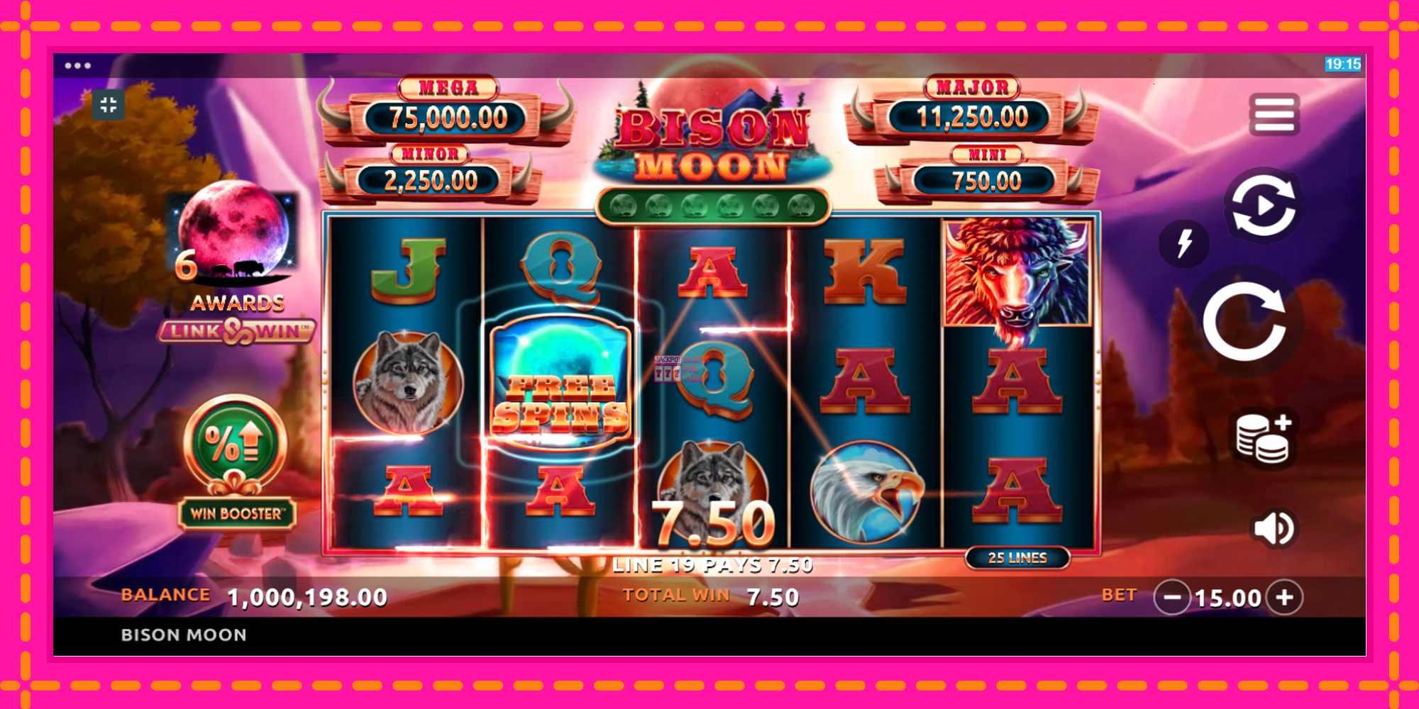 Slot machine Bison Moon Megaways gratuitamente, immagine 3