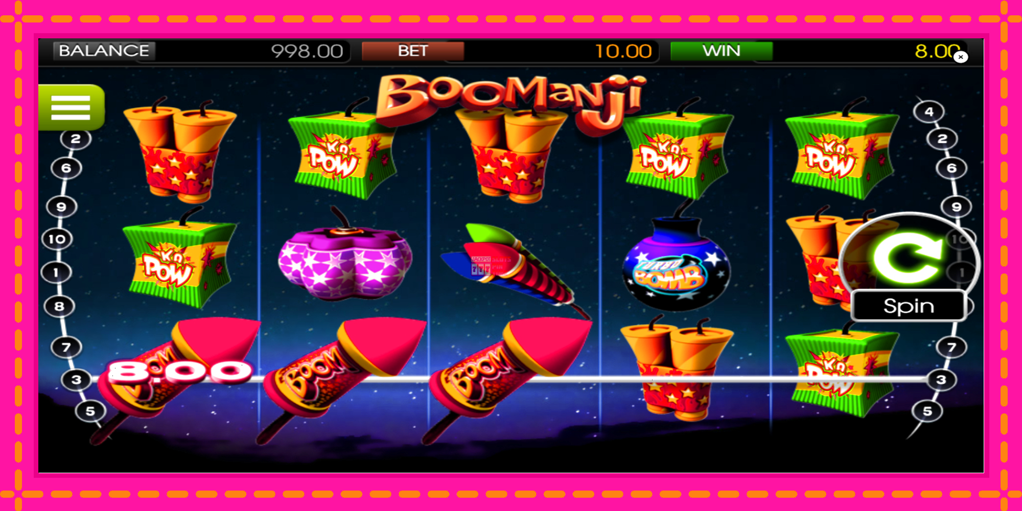 Slot machine Boomanji gratuitamente, immagine 2