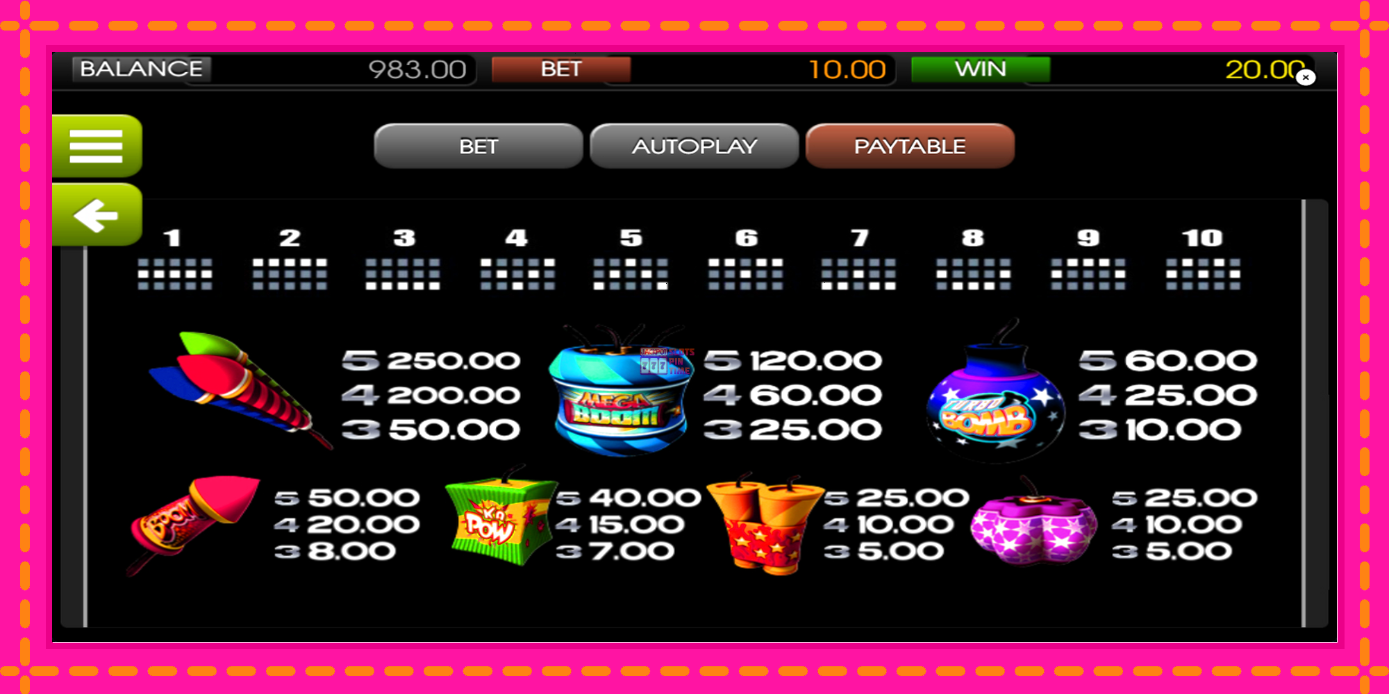 Slot machine Boomanji gratuitamente, immagine 5